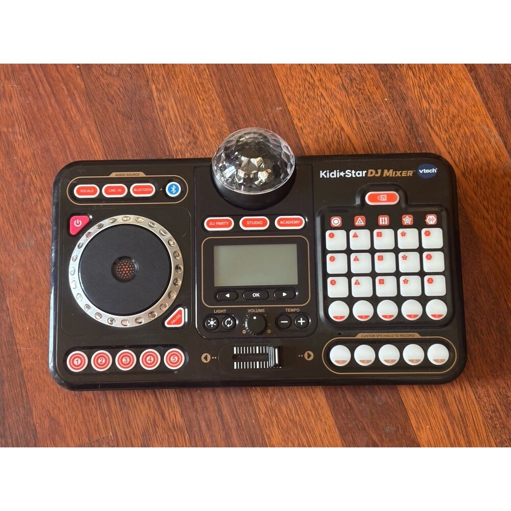 Vtech Kidi Star DJ Mixer Kids Music Player, WORKS